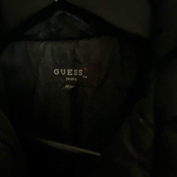 Puffy guess jacket bomber style- new size m - Picture 4 of 5